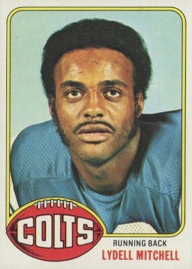1976 Topps Lydell Mitchell #70 Football Card