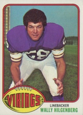 1976 Topps Wally Hilgenberg #84 Football Card