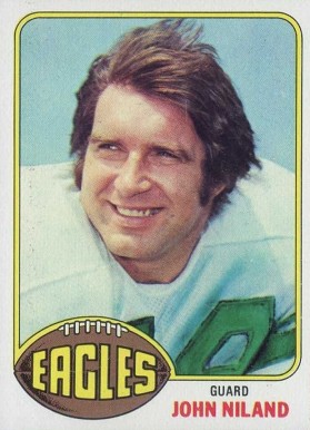 1976 Topps John Niland #85 Football Card