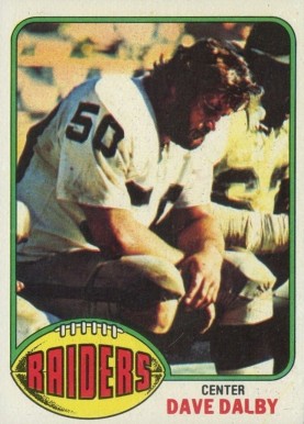 1976 Topps Dave Dalby #112 Football Card