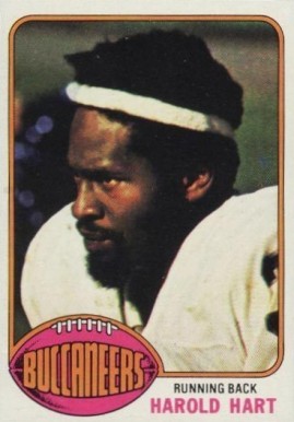 1976 Topps Harold Hart #126 Football Card