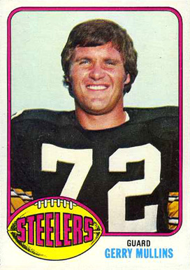 1976 Topps Gerry Mullins #159 Football Card