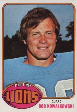 1976 Topps Bob Kowalkowski #197 Football Card