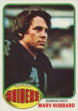 1976 Topps Marv Hubbard #234 Football Card