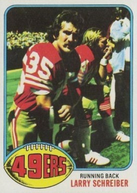 1976 Topps Larry Schreiber #246 Football Card