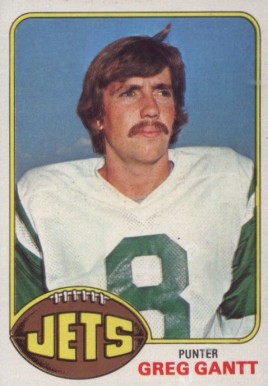 1976 Topps Gregg Gantt #267 Football Card