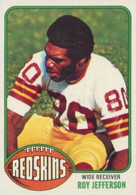 1976 Topps Roy Jefferson #289 Football Card