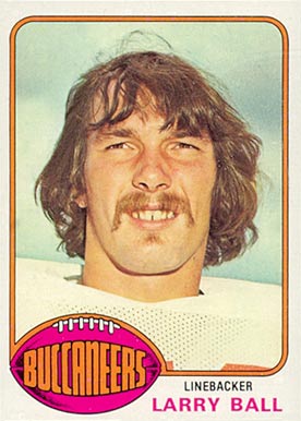 1976 Topps Larry Ball #297 Football Card