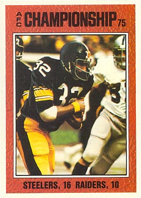 1976 Topps AFC Championship #332 Football Card