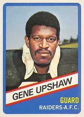 1976 Wonder Bread Gene Upshaw #9 Football Card