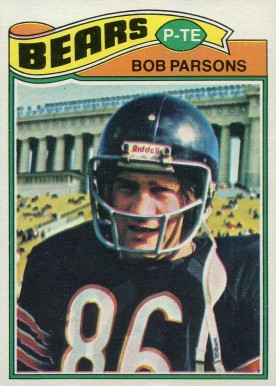 1977 Topps Bob Parsons #164 Football Card