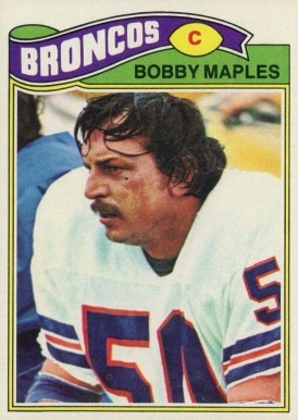 1977 Topps Bobby Maples #143 Football Card