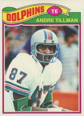 1977 Topps Andre Tillman #93 Football Card