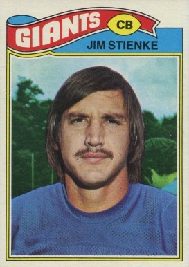 1977 Topps Jim Stienke #302 Football Card