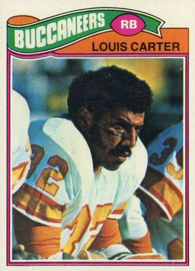 1977 Topps Louis Carter #268 Football Card