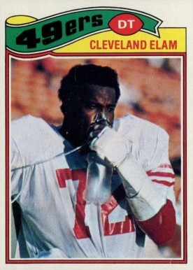 1977 Topps Cleveland Elam #247 Football Card