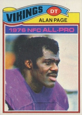 1977 Topps Alan Page #230 Football Card