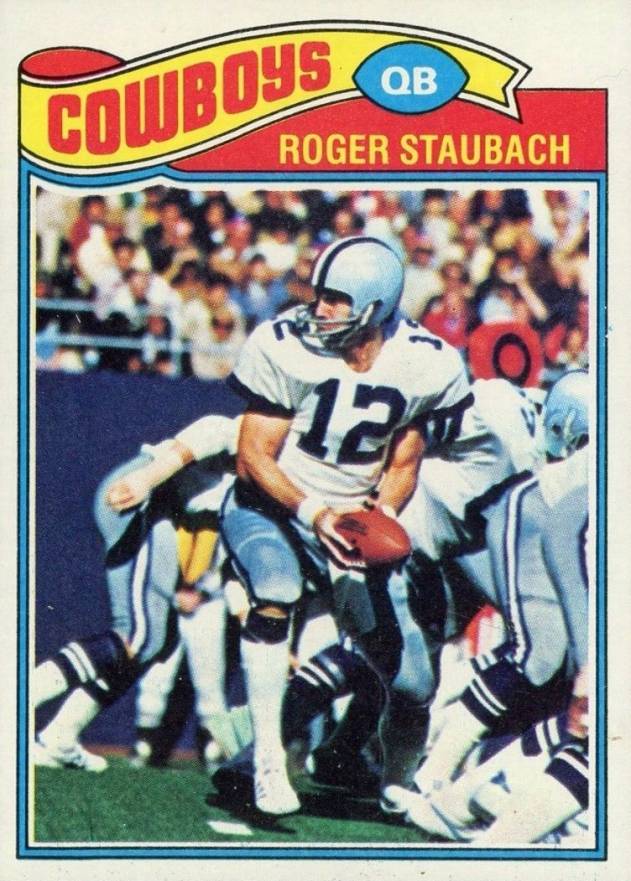1977 Topps Roger Staubach #45 Football Card