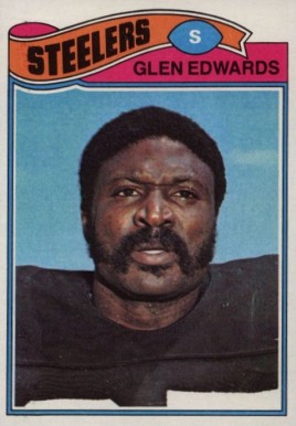 1977 Topps Glen Edwards #381 Football Card
