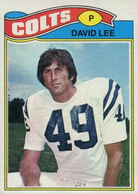 1977 Topps David Lee #482 Football Card