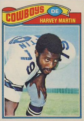 1977 Topps Harvey Martin #427 Football Card