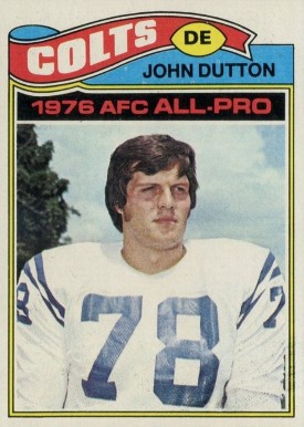 1977 Topps John Dutton #410 Football Card
