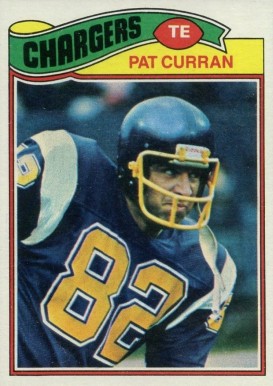 1977 Topps Pat Curran #403 Football Card