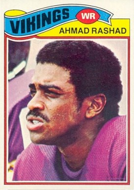 1977 Topps Ahmad Rashad #359 Football Card