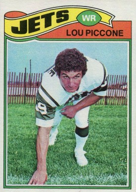1977 Topps Lou Piccone #333 Football Card
