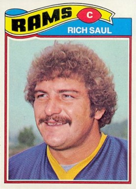 1977 Topps Rich Saul #246 Football Card