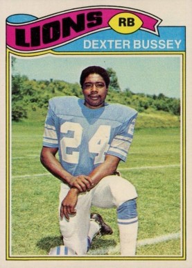 1977 Topps Dexter Bussey #176 Football Card