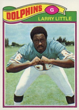 1977 Topps Larry Little #172 Football Card