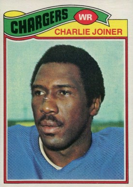 1977 Topps Charlie Joiner #167 Football Card
