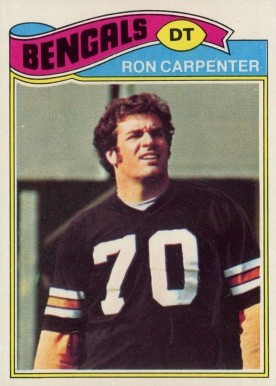 1977 Topps Ron Carpenter #168 Football Card