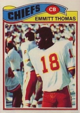 1977 Topps Emmitt Thomas #129 Football Card