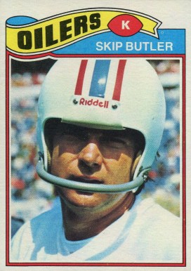 1977 Topps Skip Butler #123 Football Card