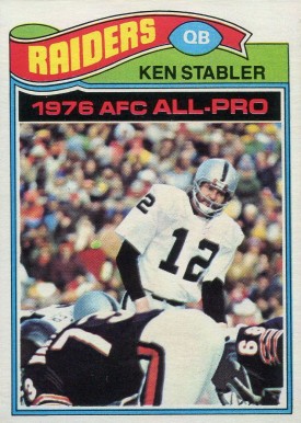 1977 Topps Ken Stabler #110 Football Card