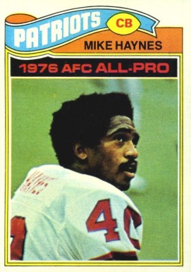 1977 Topps Mike Haynes #50 Football Card