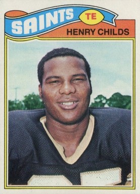 1977 Topps Henry Childs #68 Football Card