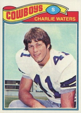 1977 Topps Charlie Waters #15 Football Card