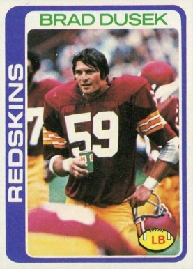 1978 Topps Brad Dusek #111 Football Card