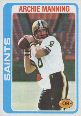 1978 Topps Archie Manning #173 Football Card