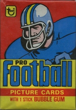 1978 Topps Wax Pack #WP Football Card
