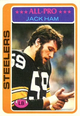 1978 Topps Jack Ham #450 Football Card