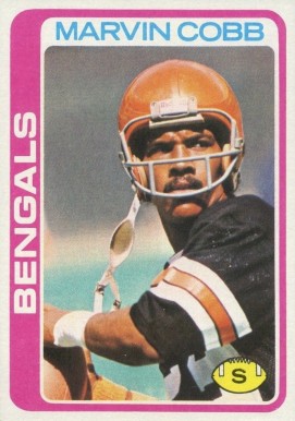 1978 Topps Marvin Cobb #414 Football Card