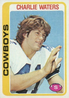 1978 Topps Charlie Waters #385 Football Card