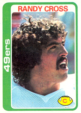 1978 Topps Randy Cross #231 Football Card