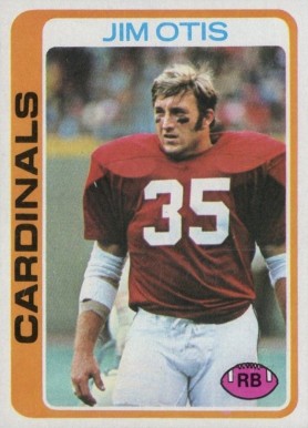 1978 Topps Jim Otis #172 Football Card