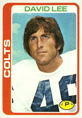 1978 Topps David Lee #171 Football Card