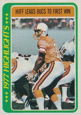 1978 Topps Gary Huff #1 Football Card